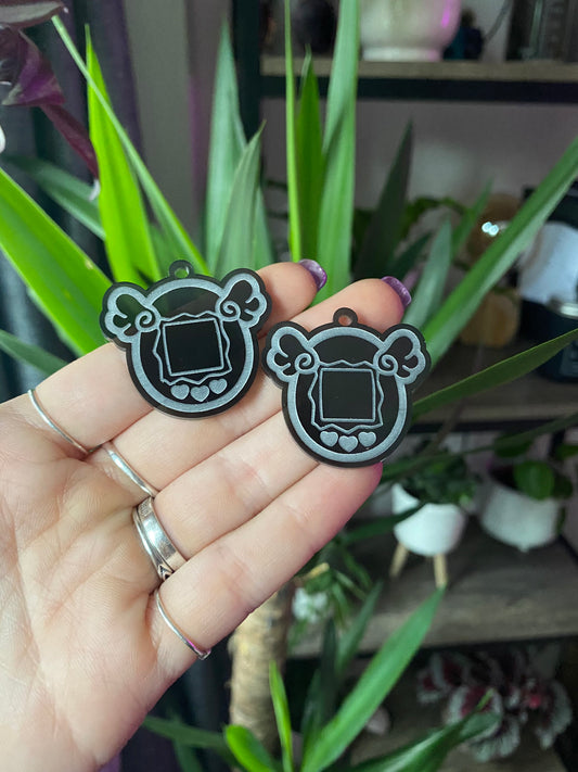 1.5” Angelgotchi Earrings Silicone Mould