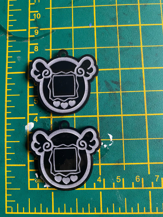 1.5” Angelgotchi Earrings Silicone Mould