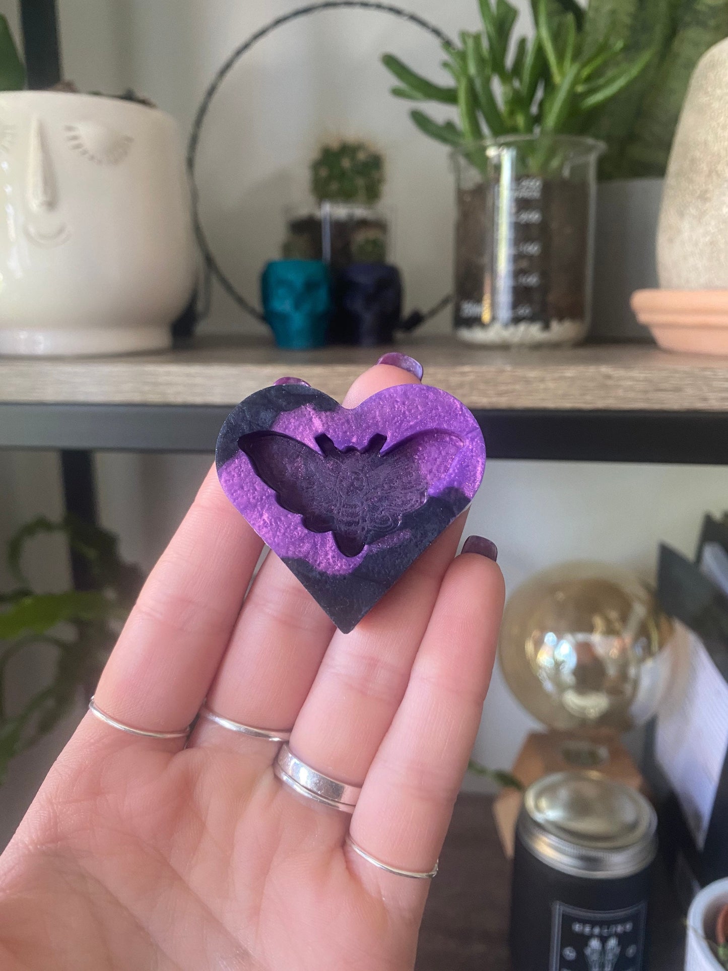 Small Death Head Moth Silicone Mould