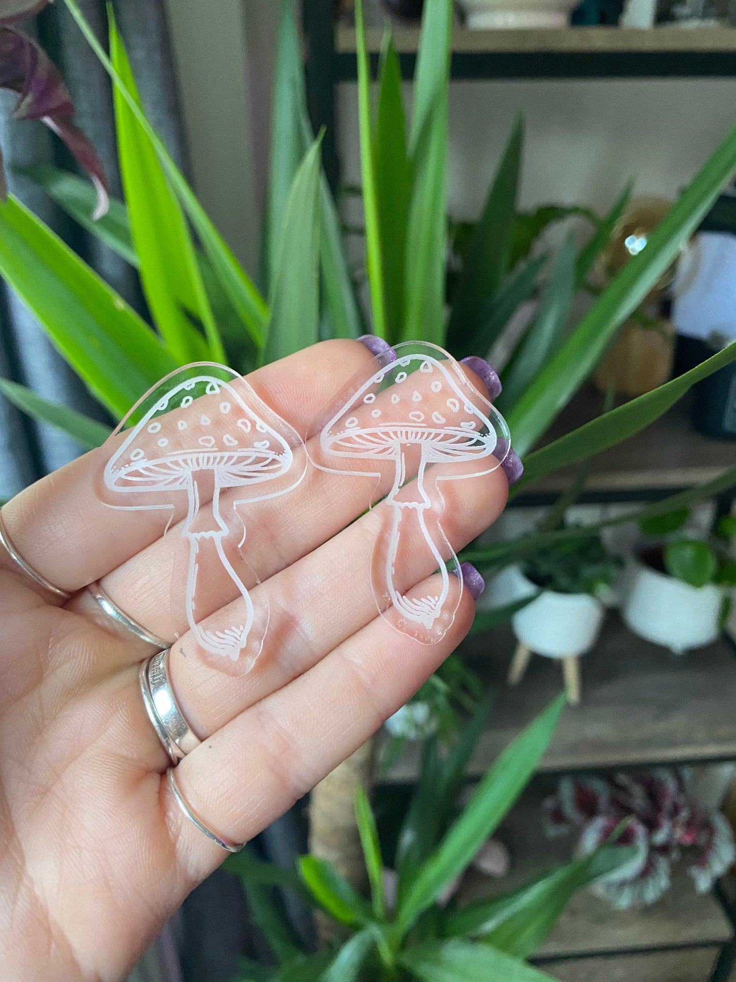 Pointed Mushrooms Silicone Mould