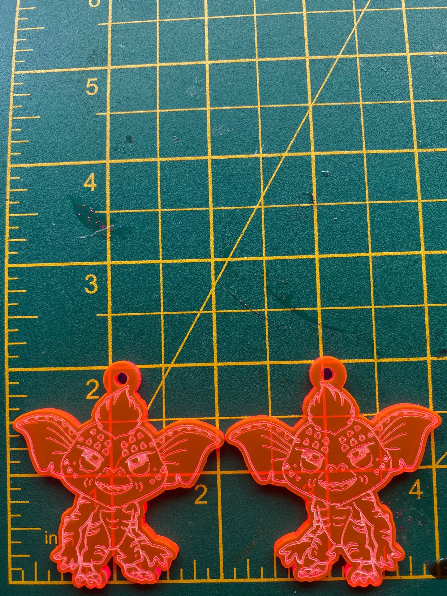 2” Spike Earrings Silicone Mould
