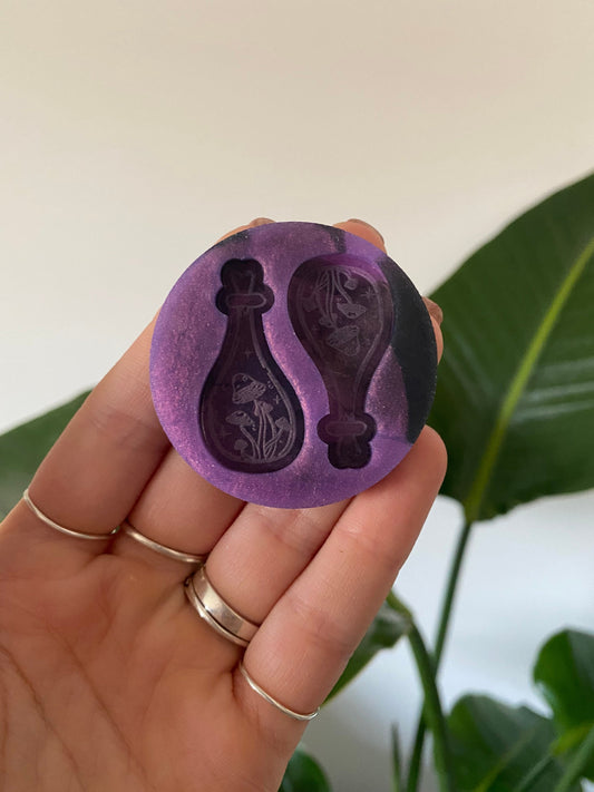 Mushroom Potion Bottles Silicone Mould