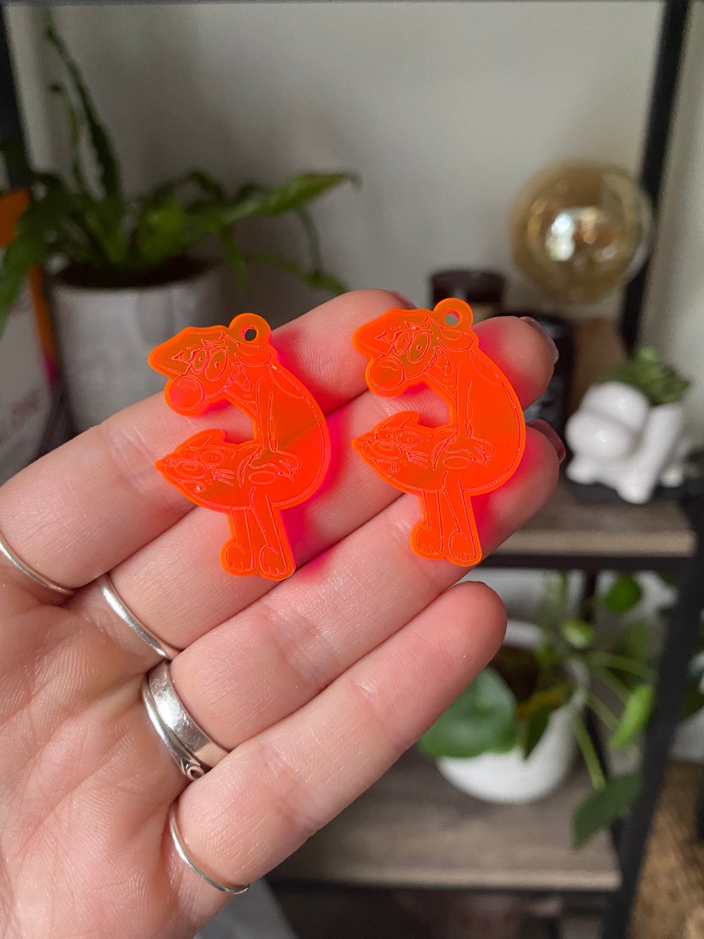 1.5” Cat Dog Earrings Silicone Mould