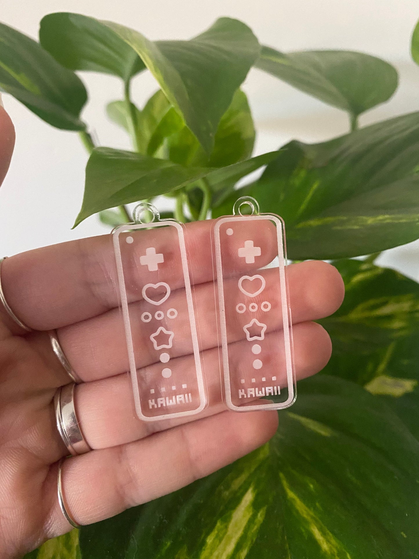 Kawaii Remote Earrings Silicone Mould