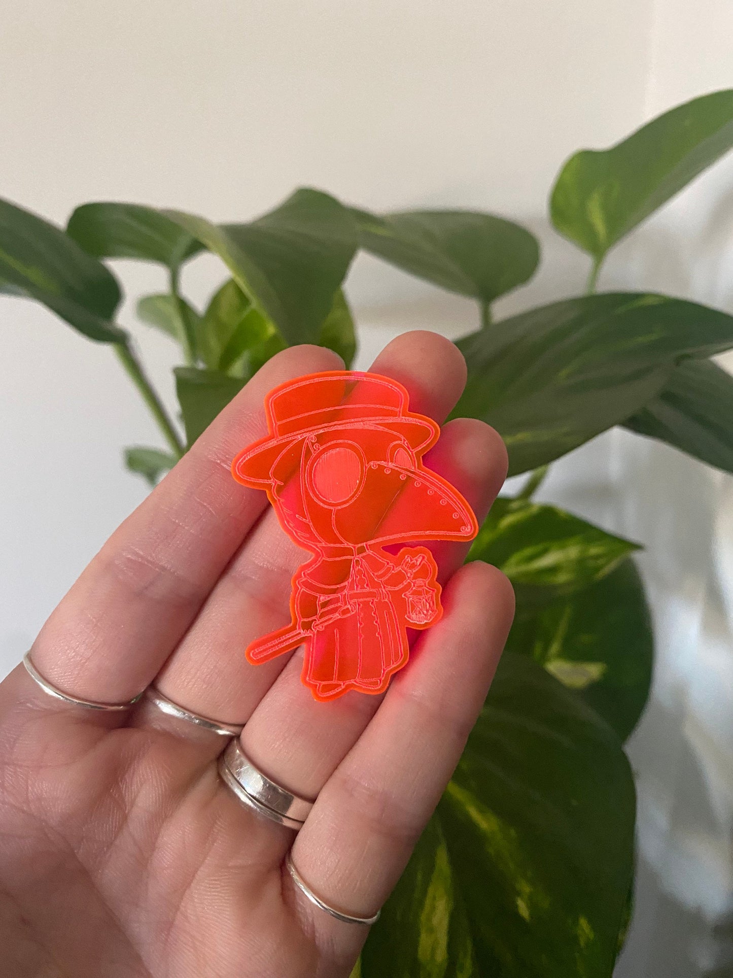 2” Plague Doctor Silicone Mould