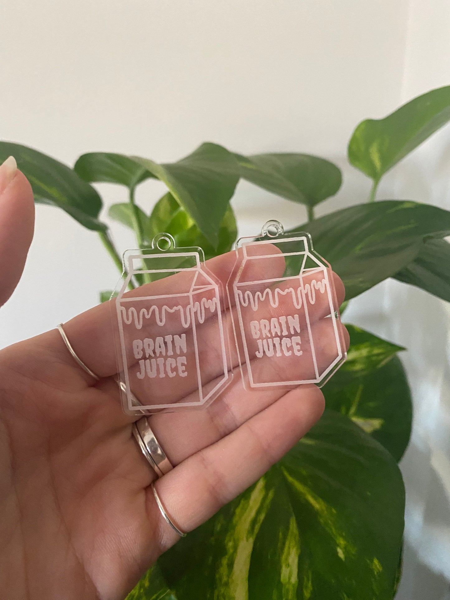 2” Brain Juice Earrings Silicone Mould