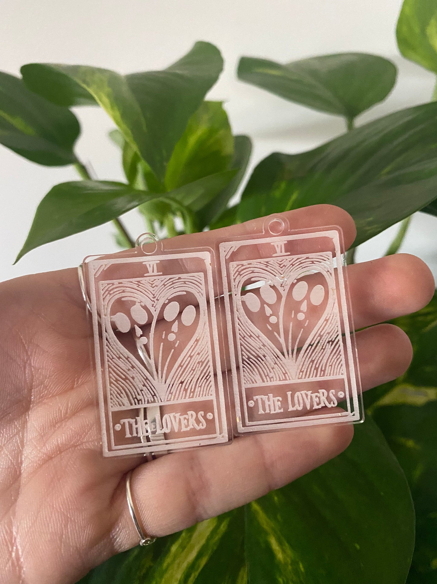 2” The Lovers Earrings Silicone Mould