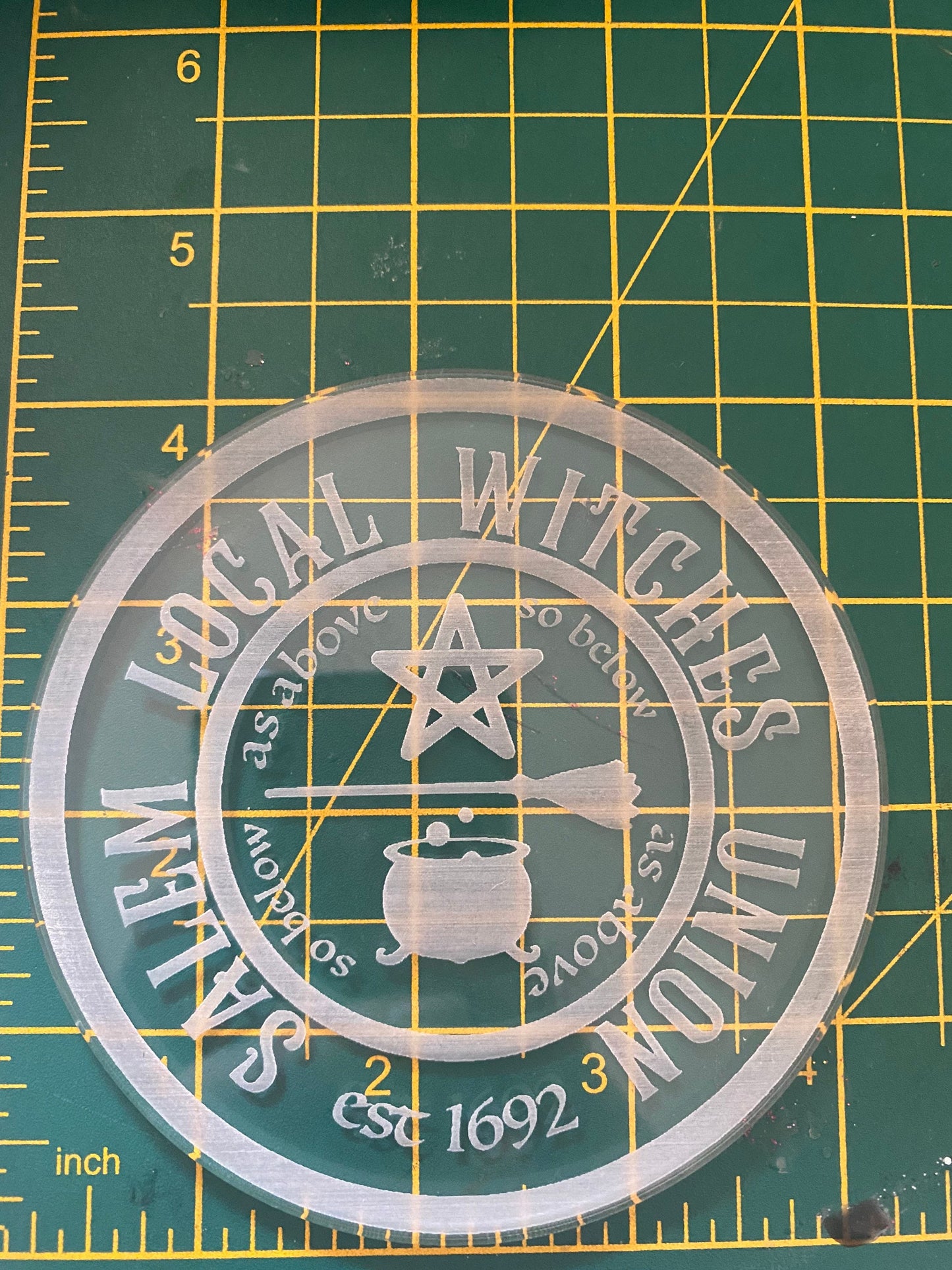 4” Salem Witches Silicone Mould