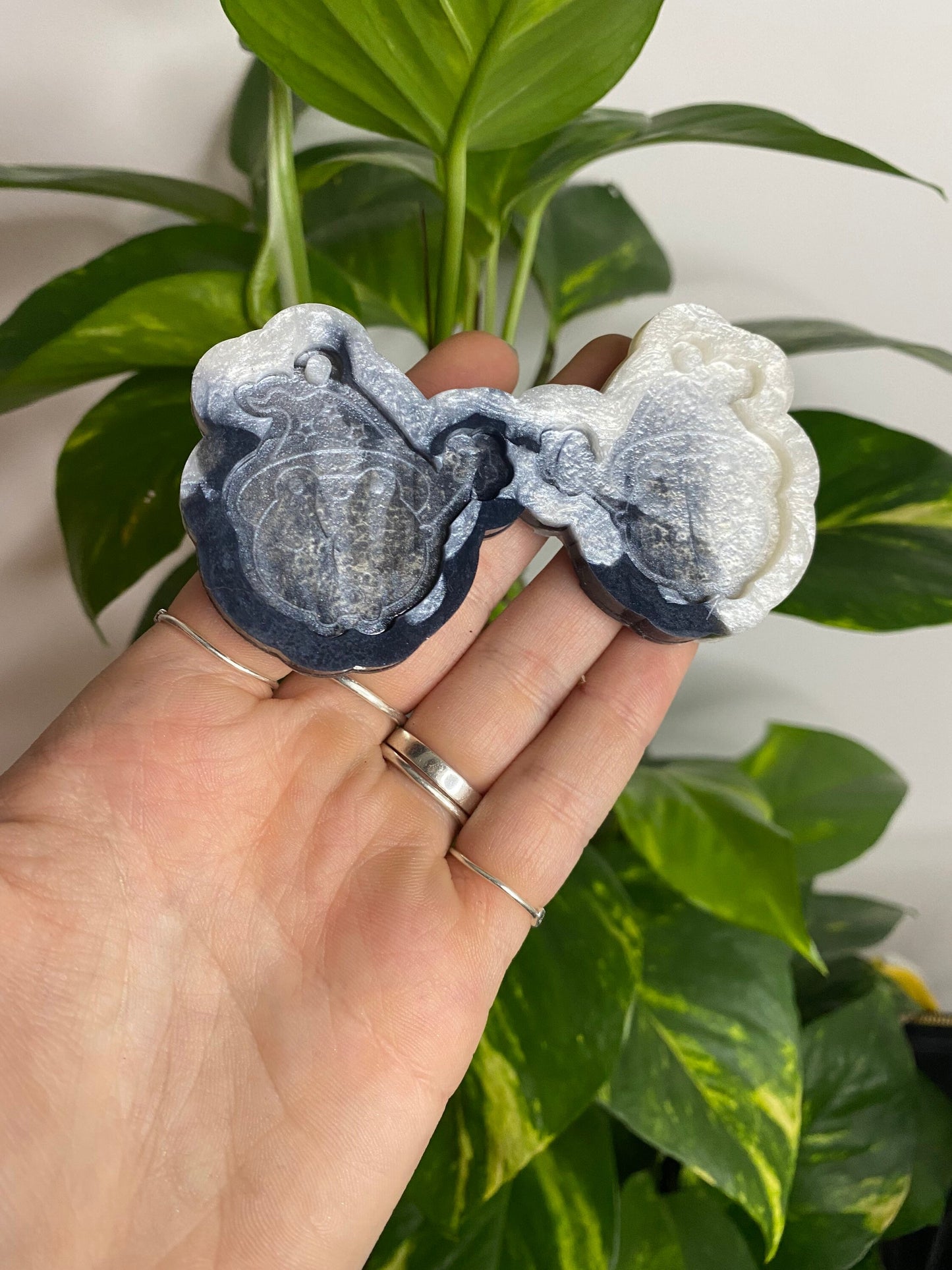 1.5” Wizard Frog Earrings Silicone Mould