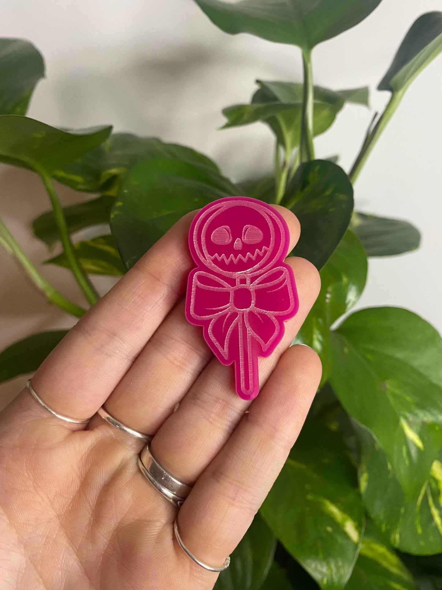 2” Skull Lolly Silicone Mould