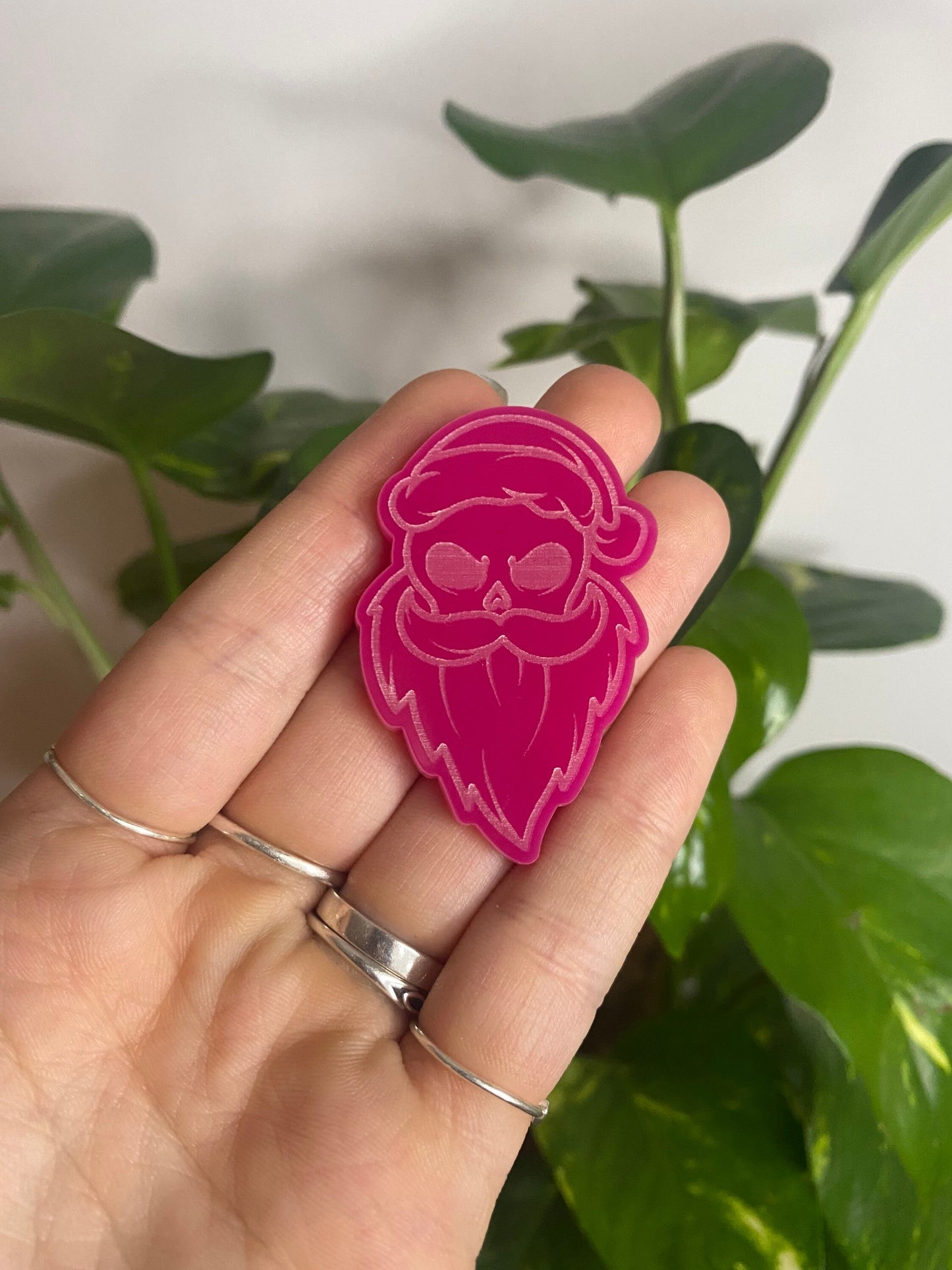 2” Creepy Santa Silicone Mould