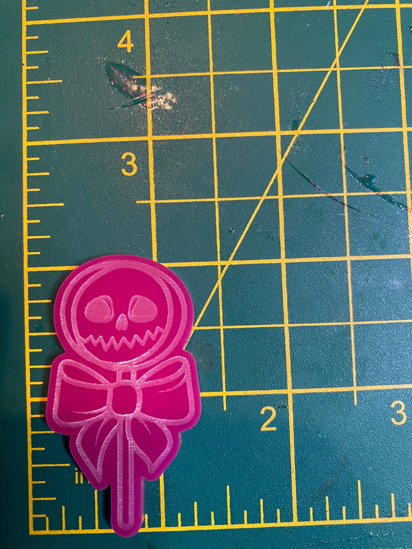 2” Skull Lolly Silicone Mould