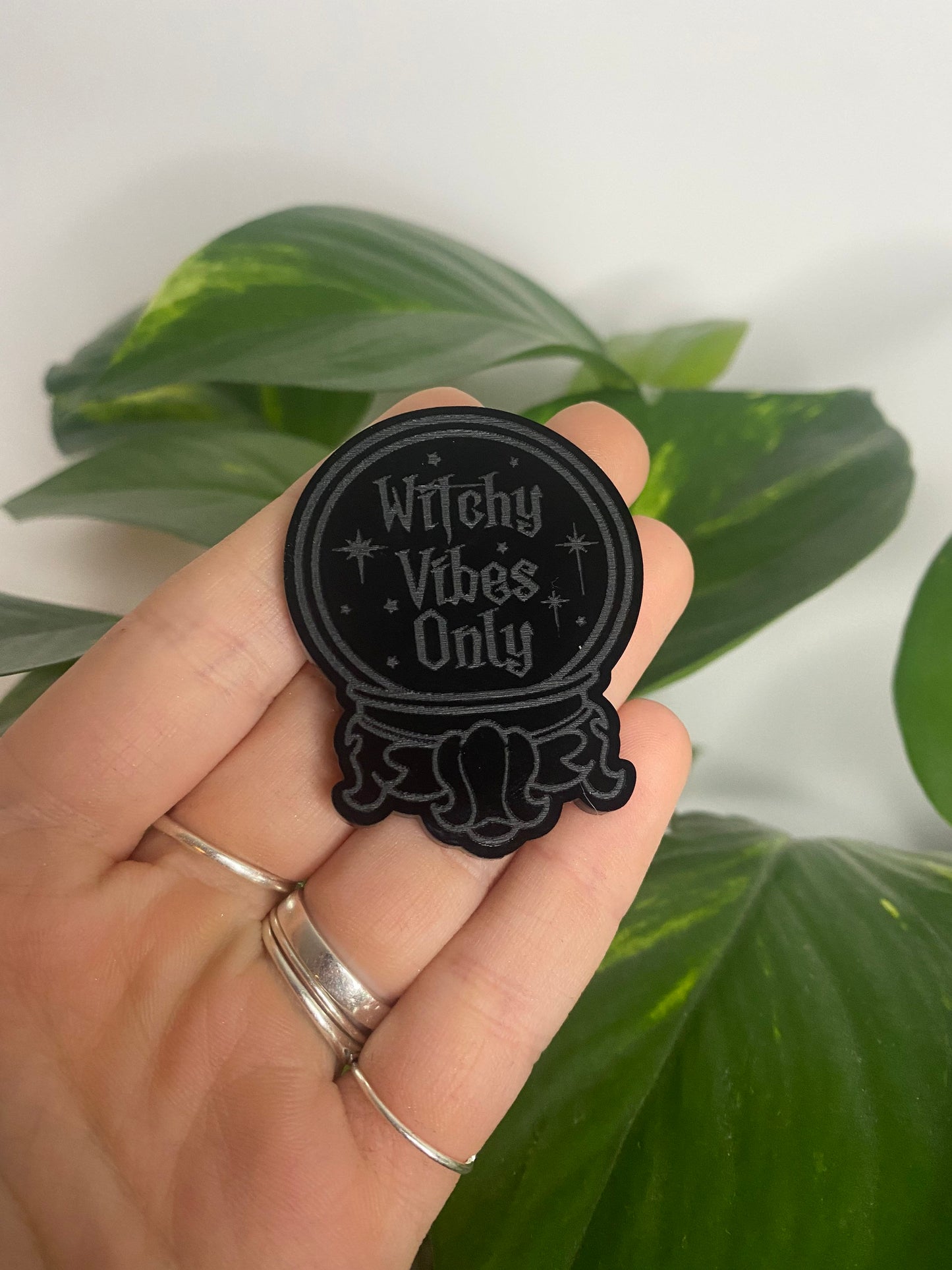 2” Witchy Vibes Only Silicone Mould