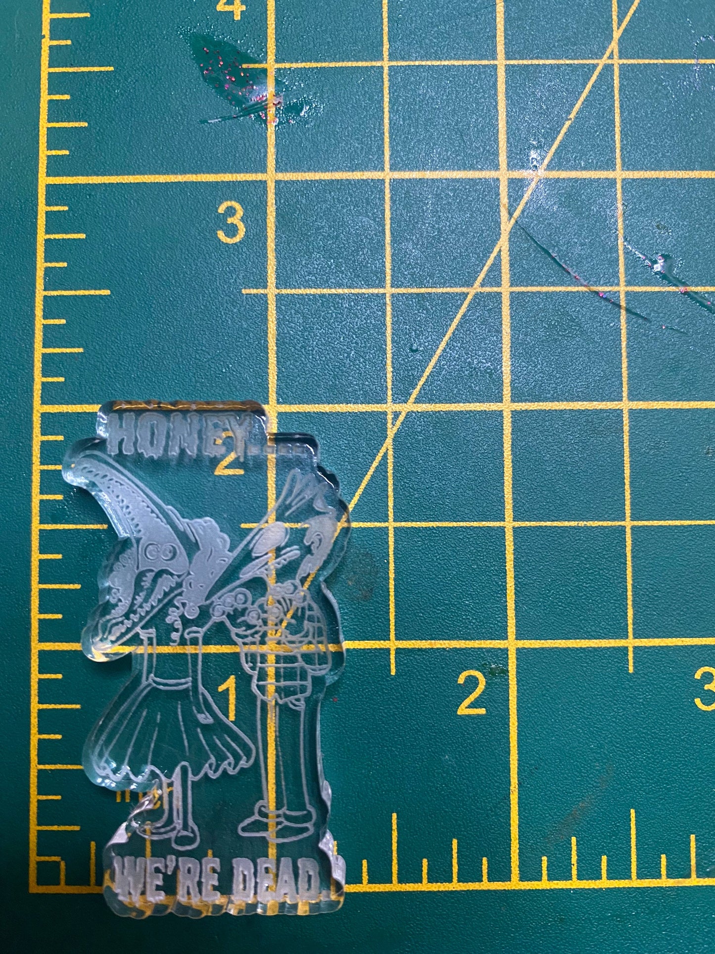 2” Honey We’re Dead Silicone Mould