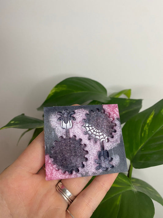 2” Web and Spiders Silicone Mould