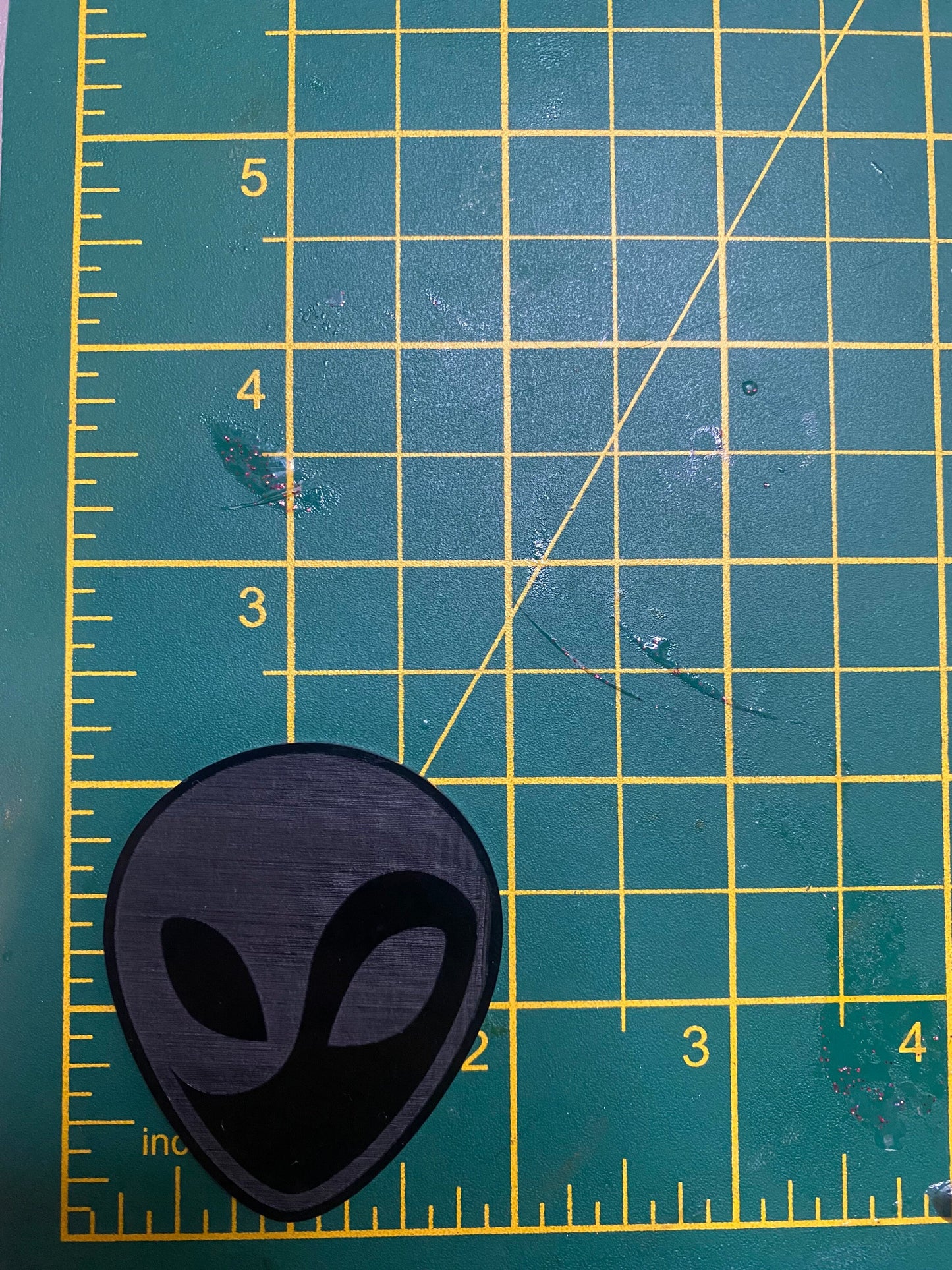 2” Ying Yang Alien Silicone Mould