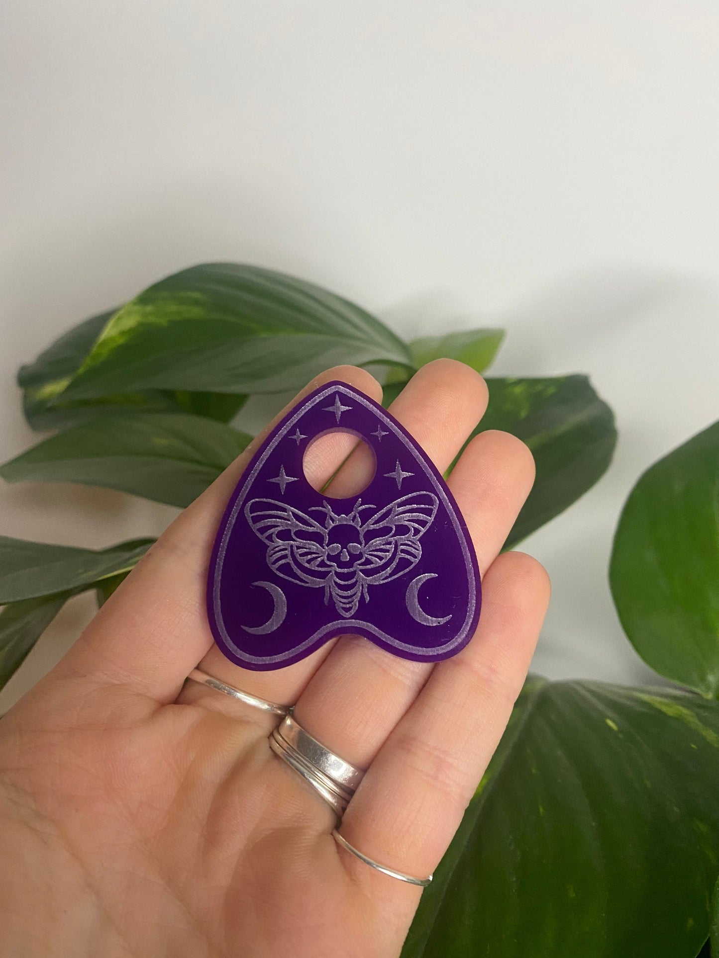 2” Death Head Moth Planchette Silicone Mould