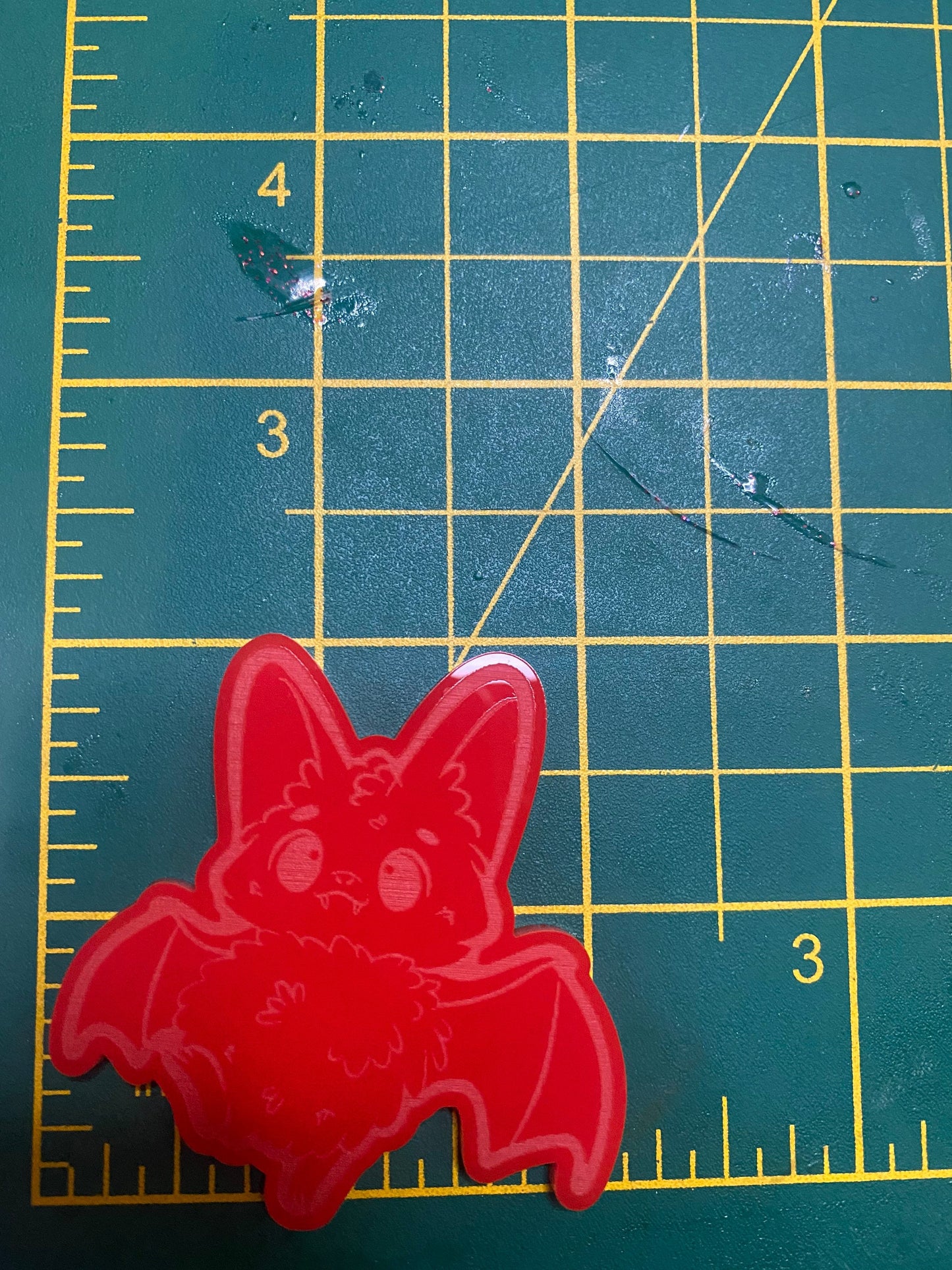 2” Cute Bat Silicone Mould