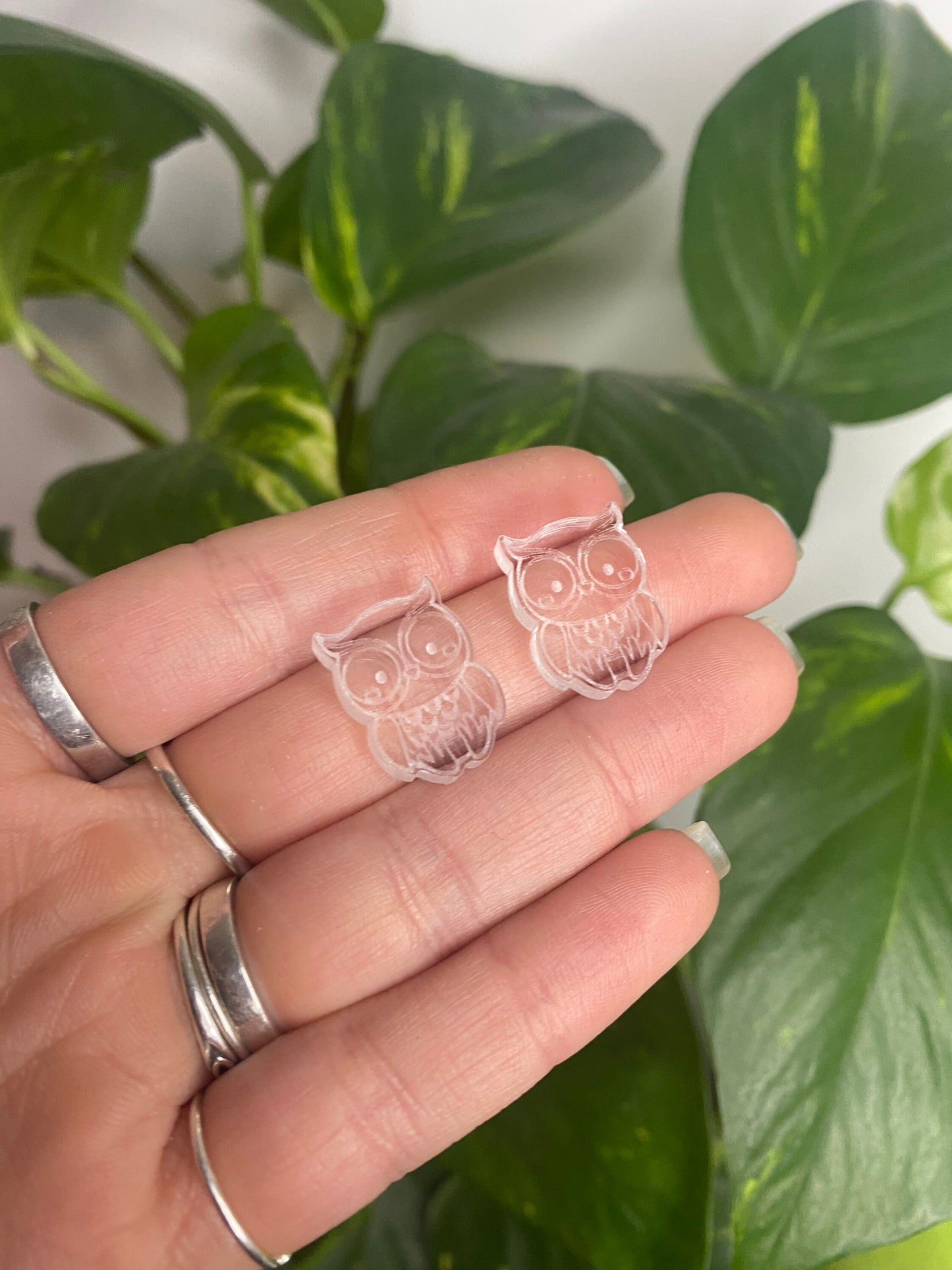 1” Owls Silicone Mould