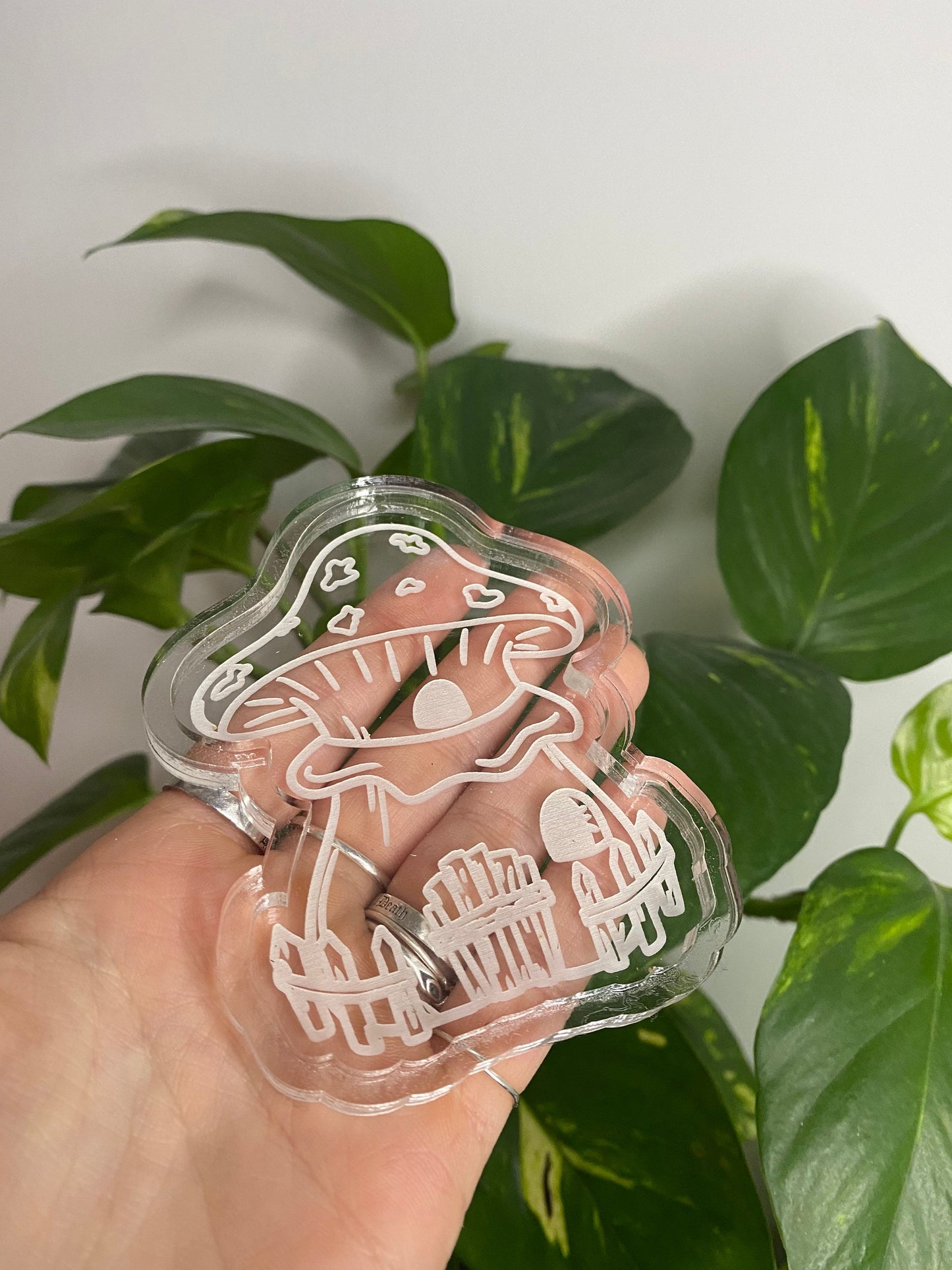 4” Mushroom Tray Silicone Mould