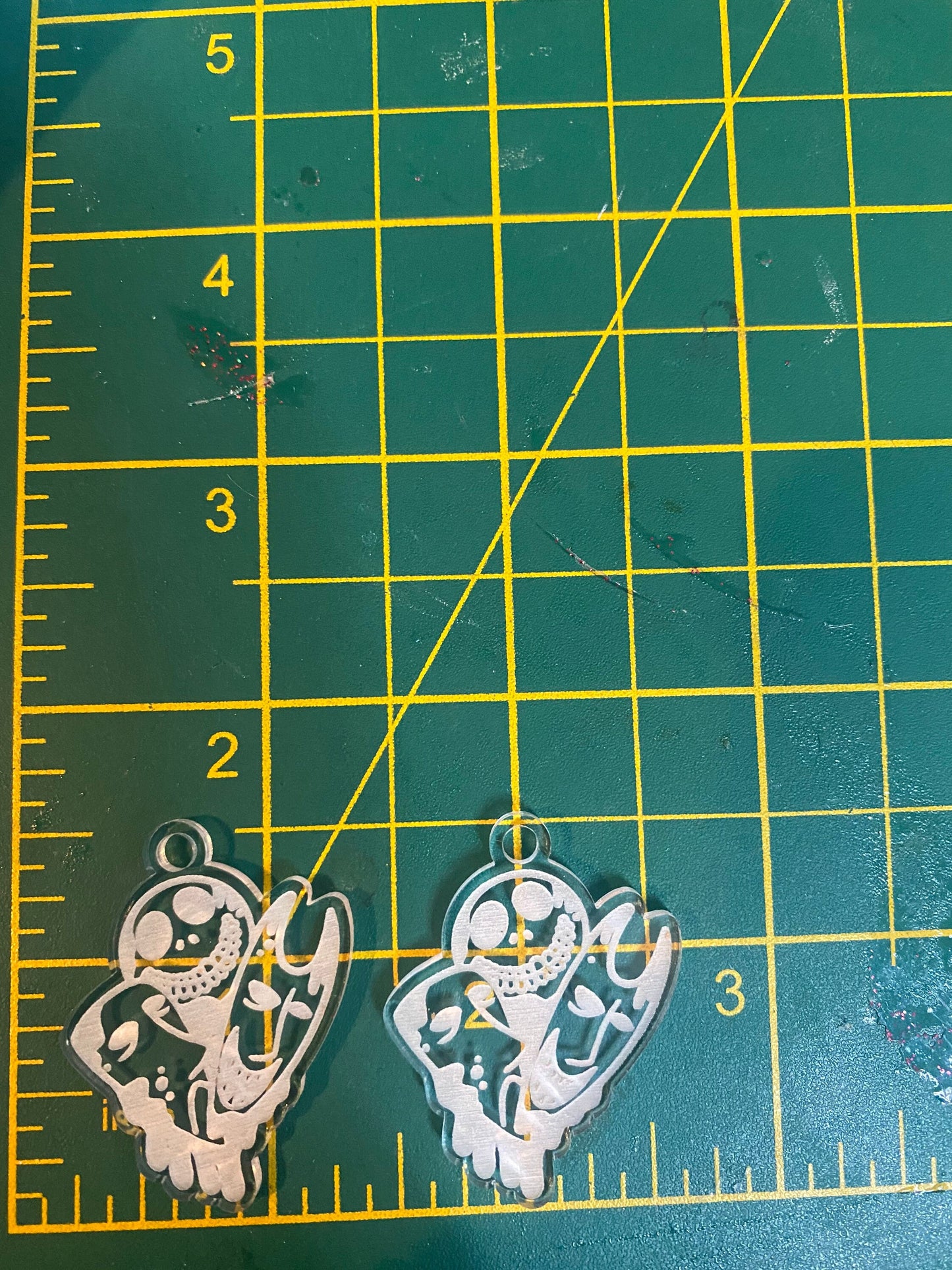 1.5” Gloopy Trick or Treater Earrings Silicone Mould