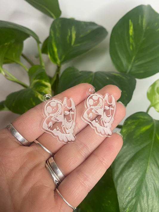 1.5” Gloopy Trick or Treater Earrings Silicone Mould