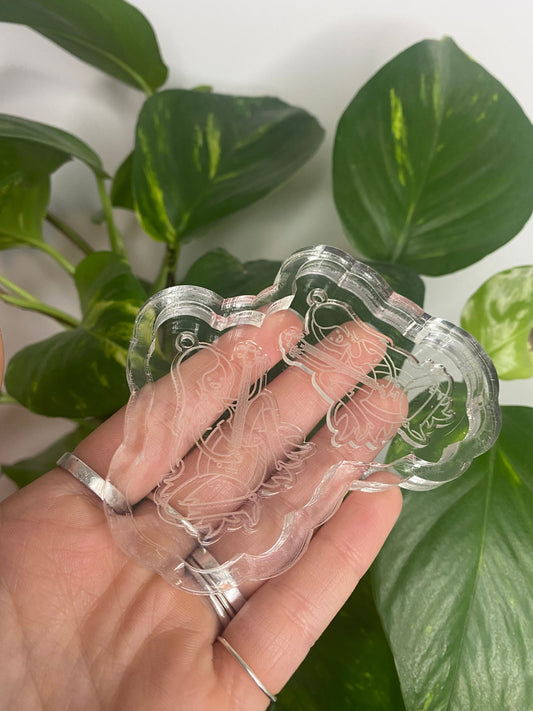 2” Marcy Earrings Silicone Mould