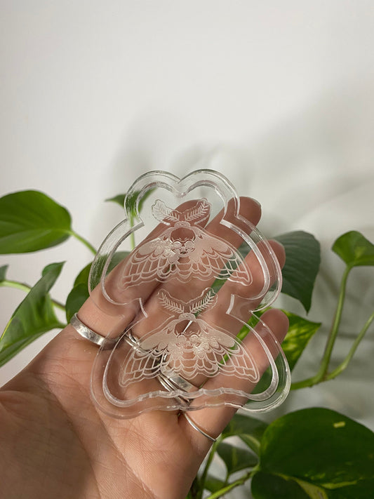 2” Skull Moths Silicone Mould