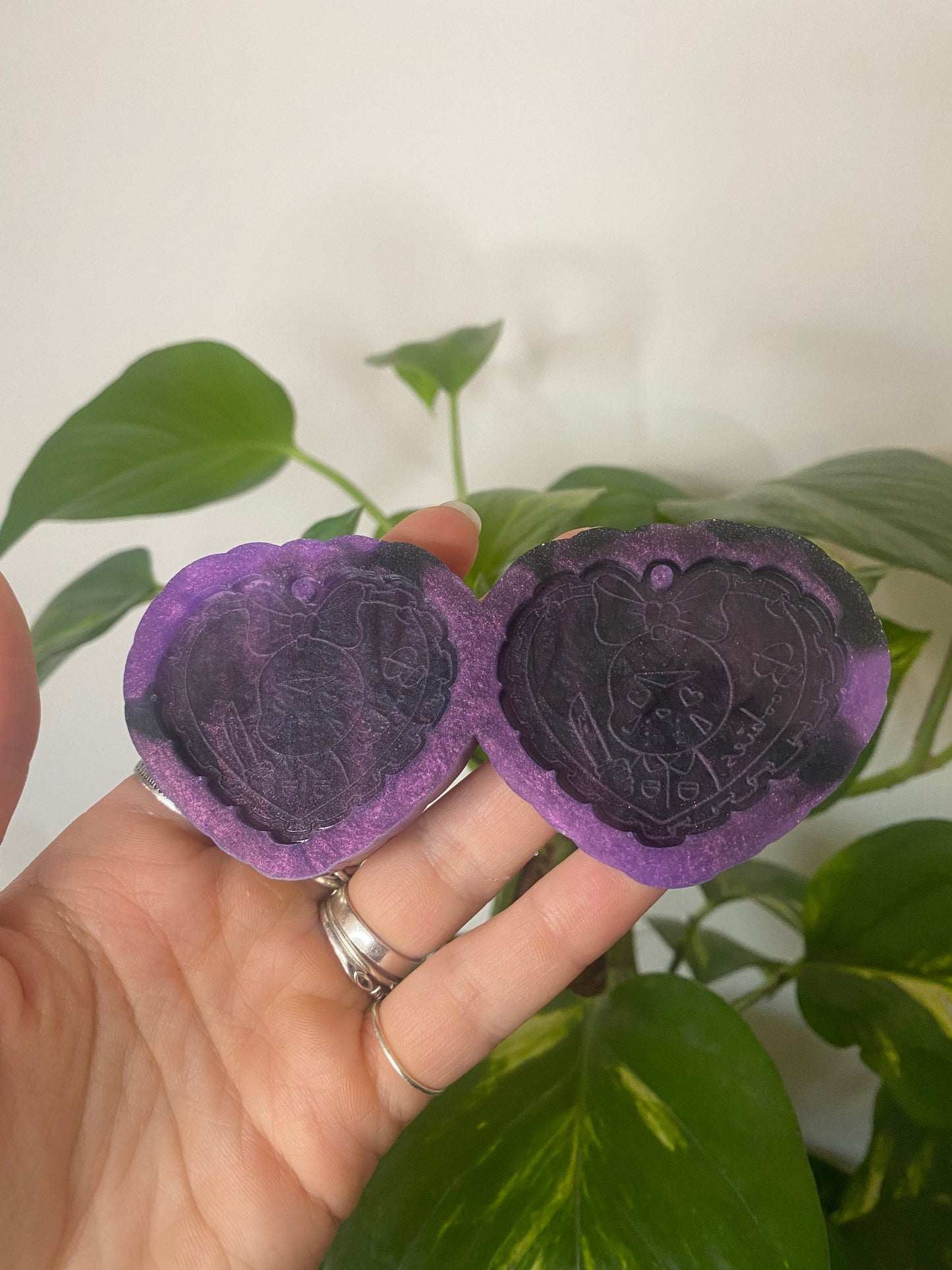 2” Cute Horror Guy Earrings Silicone Mould