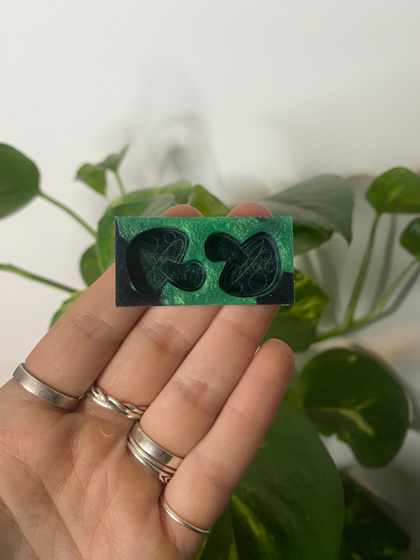 1” Mushrooms Silicone Mould