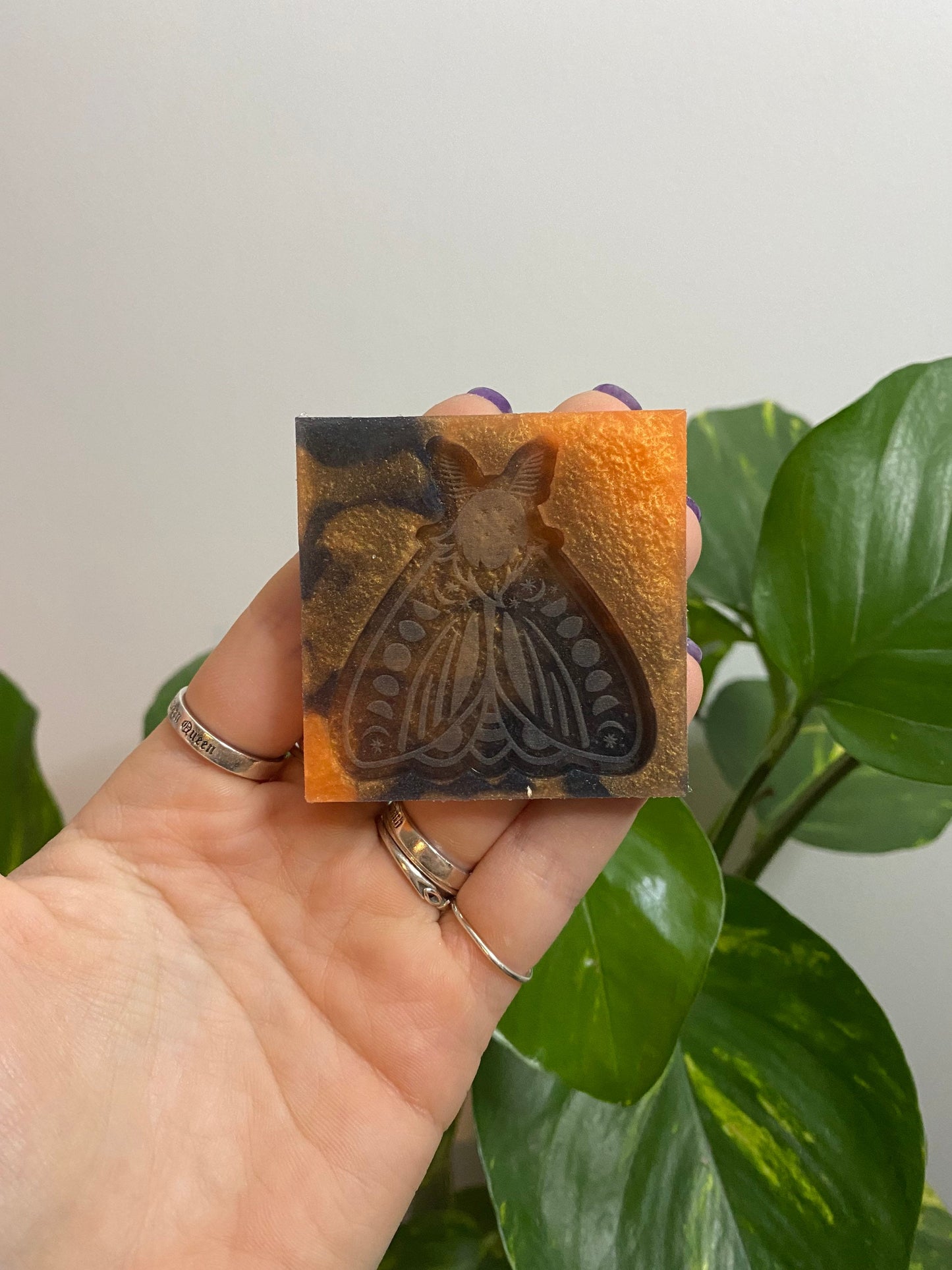 2” Lunar Moth Silicone Mould