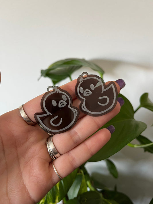 1.5” Rubber Duck Earrings Silicone Mould