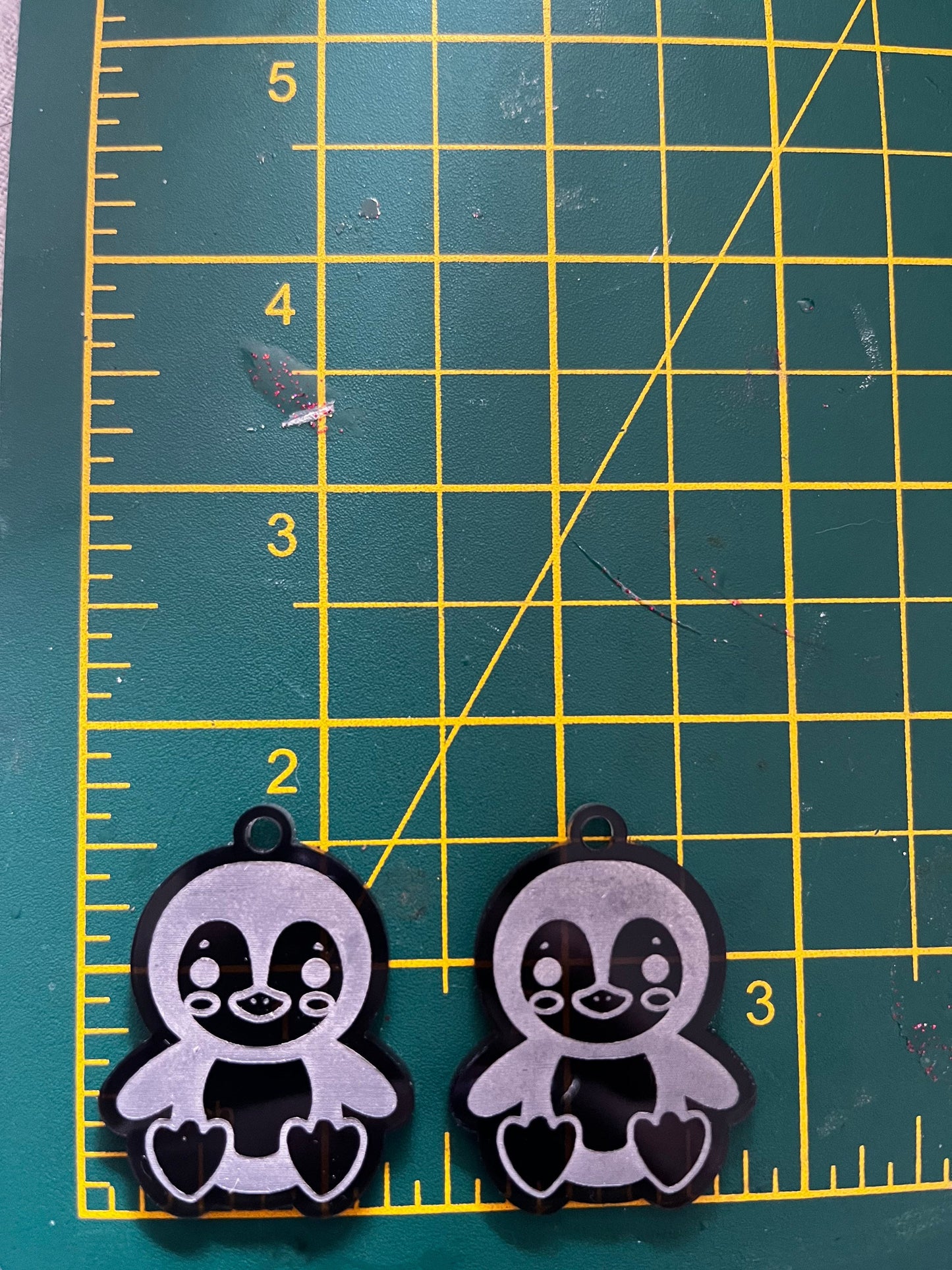1.5” Penguin Earrings Silicone Mould