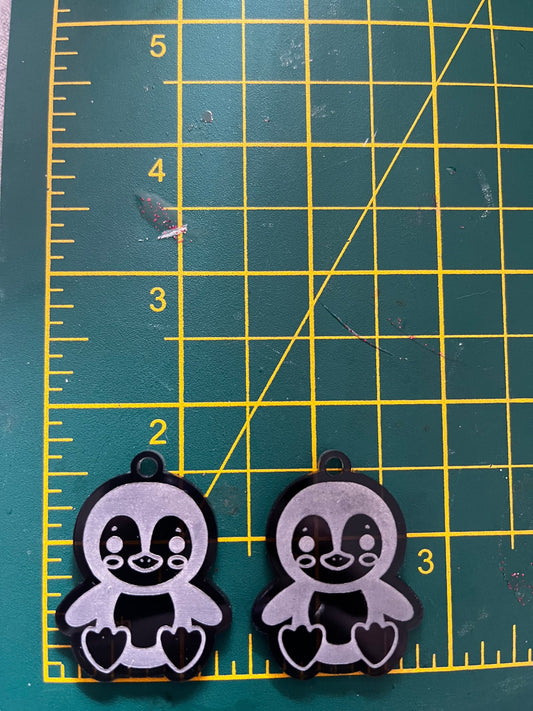 1.5” Penguin Earrings Silicone Mould