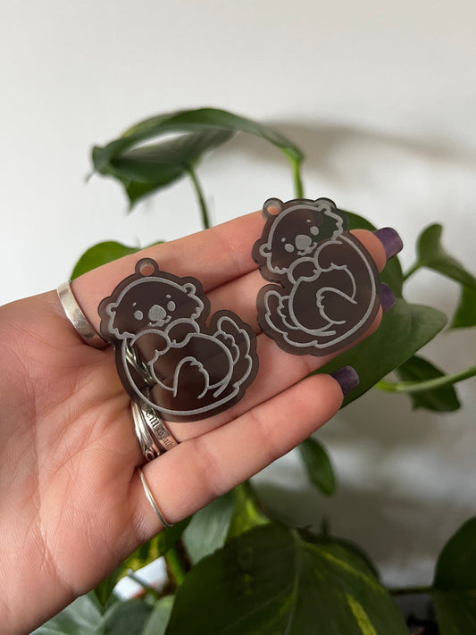 1.5” Otter Earrings Silicone Mould