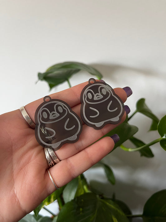 1.5” Baby Penguin Earrings Silicone Mould