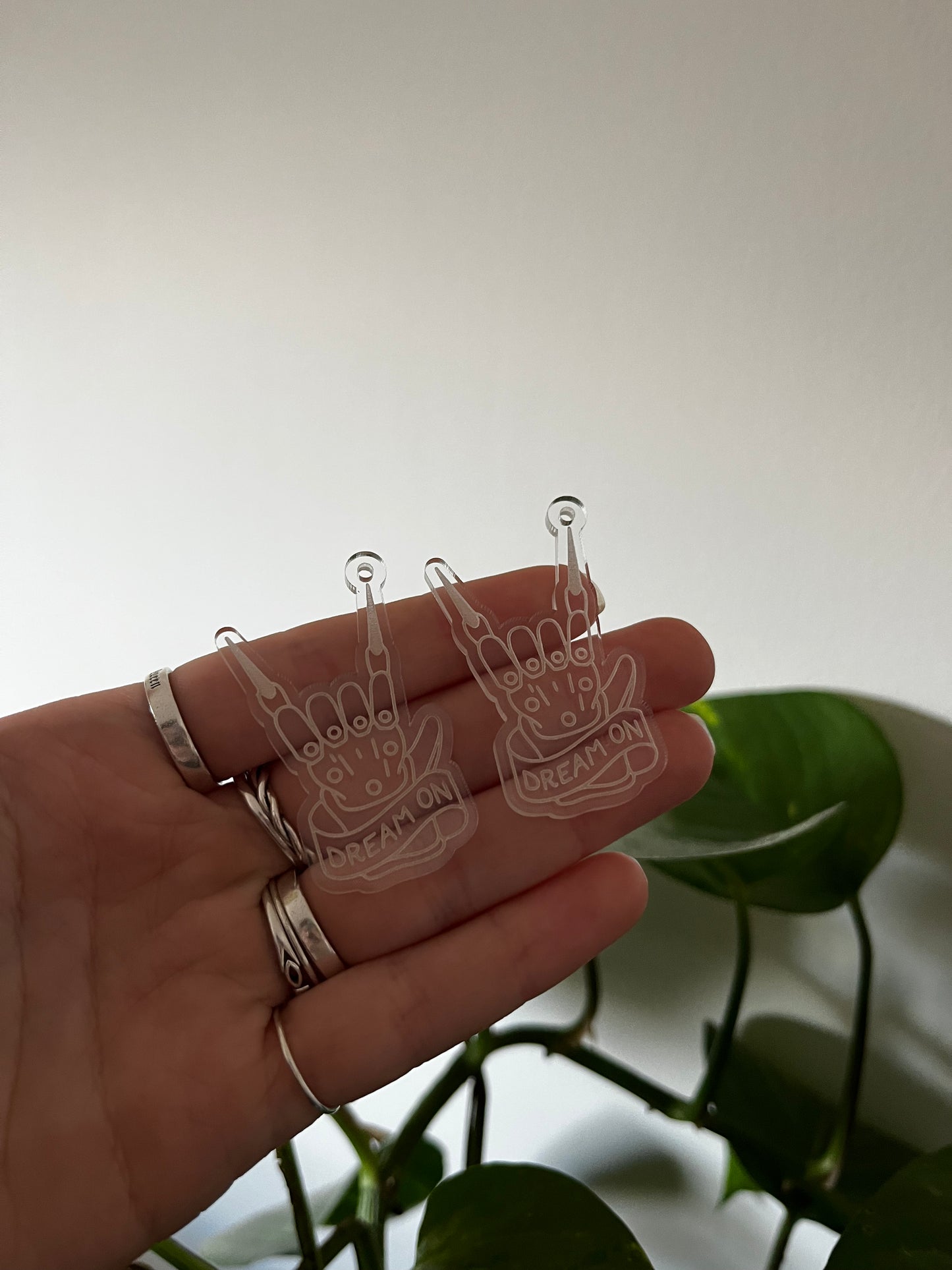 2” Dream On Earrings Silicone Mould