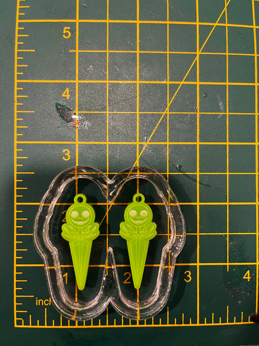 1.5” Jack Dagger Earrings Silicone Mould