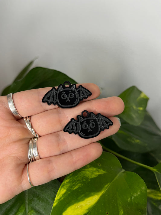 1.5” Cat Bat Earrings Silicone Mould