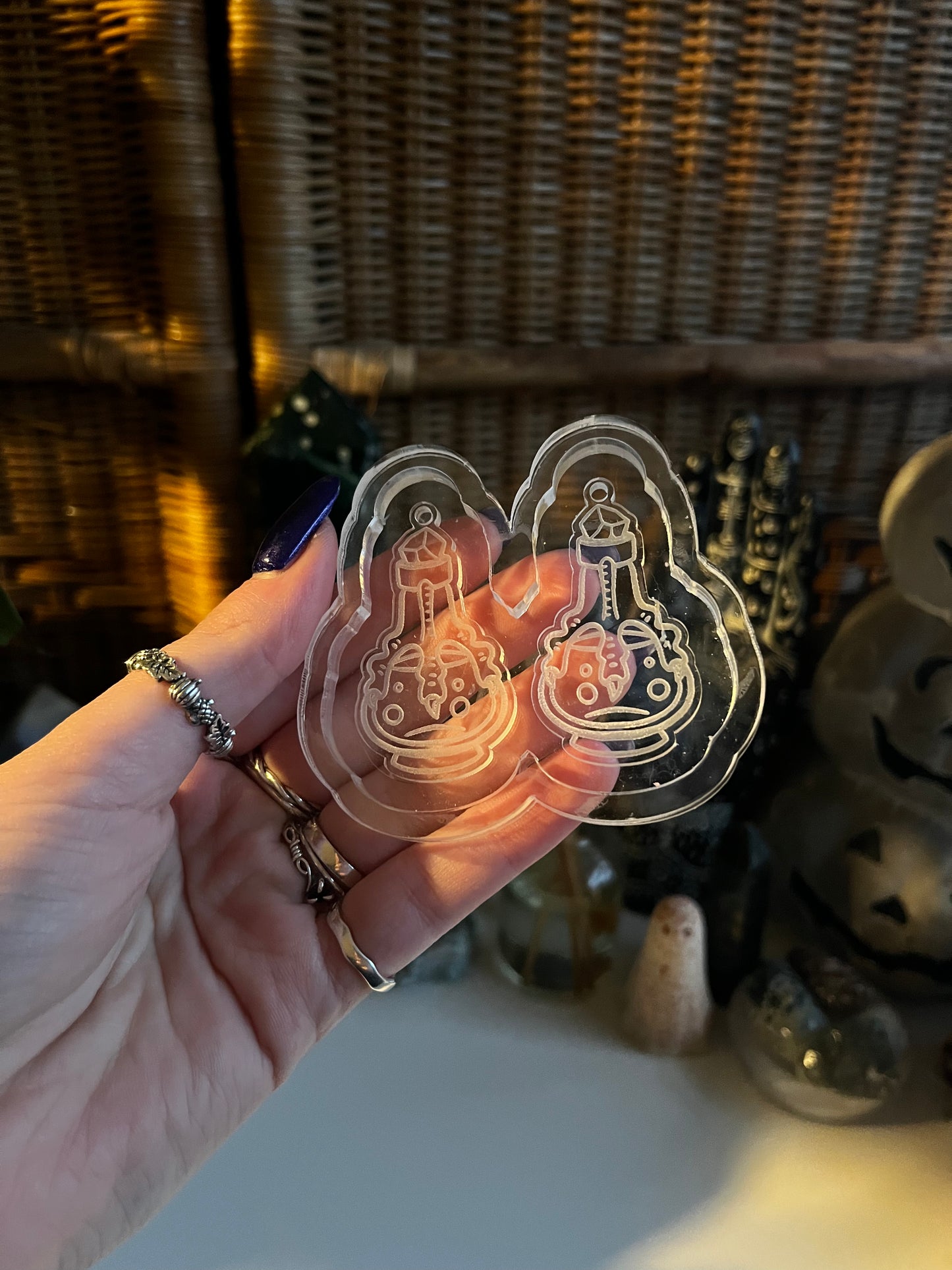 2" Claw Potion Bottles Acrylic Blank